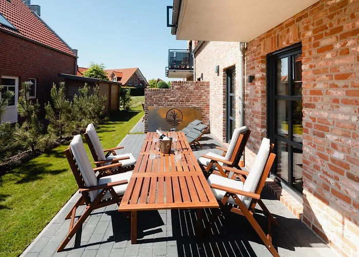 Apartament Kuesten Sued - Seitliche Wasserlage, Terrasse, 70qm