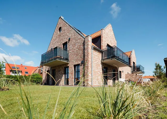 Kuesten Sued - Seitliche Wasserlage, Terrasse, 70qm Apartament